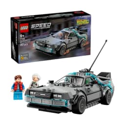 Конструктор Lego 77256 Speed Champions Машина времени из фильма «Назад в будущее»