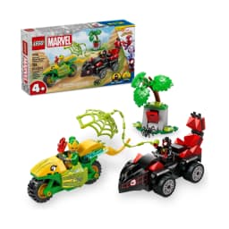 Конструктор Lego 11198 Spidey Спин и погоня за мотодинозавром Электро