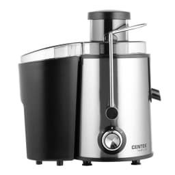 Соковыжималка Centek CT-1209 Black (черный/сталь)