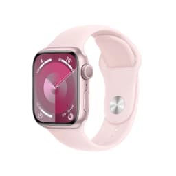 Смарт- часы Apple Watch Series 9 GPS 41mm Pink Aluminium Case with Light Pink Sport Band - S/M